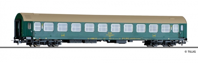 Passenger couchette car 2nd class Bcm type Y<br /><a href='images/pictures/Sachsenmodelle/74940-HM.jpg' target='_blank'>Full size image</a>